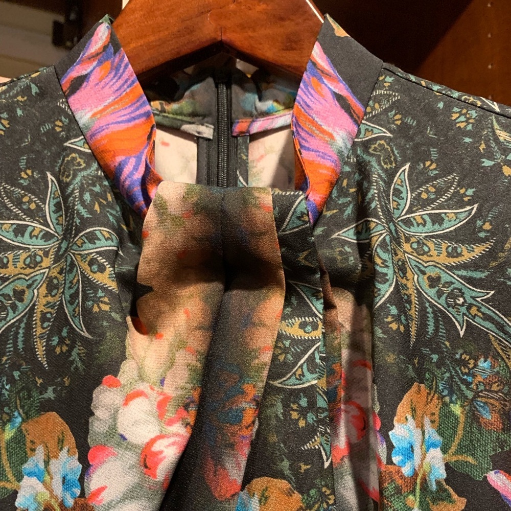 Etro Printed Sleeveless Silk Blouse - 44 - Picture 4 of 4